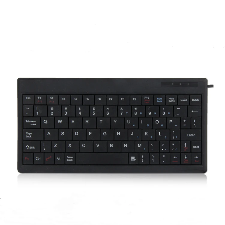 7 inch ABS Plastic Business Portable keyboard Computer PC Using Custom Keys Logo phone Keyboard