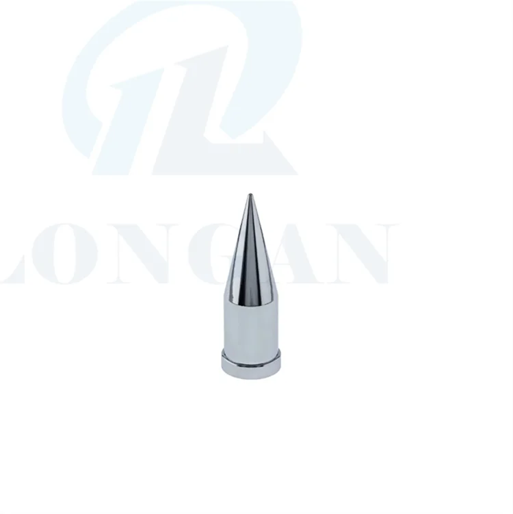 Автомобильные аксессуары Заводские пользовательские грузовики ABS хром Супер шип резьба на колесо наконечник гайка