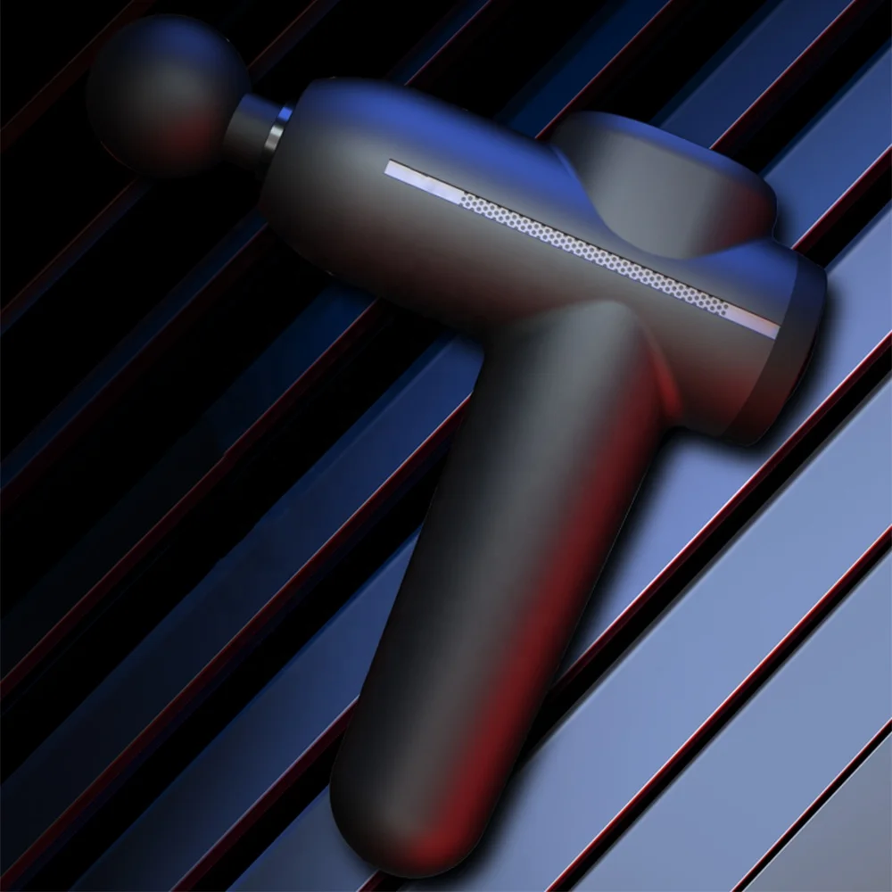 Meresoy Tissue Fascia Portable Sport Massage Gun Quiet Hand Body Knee Muscle Handheld Percussion Massage Neck Machine