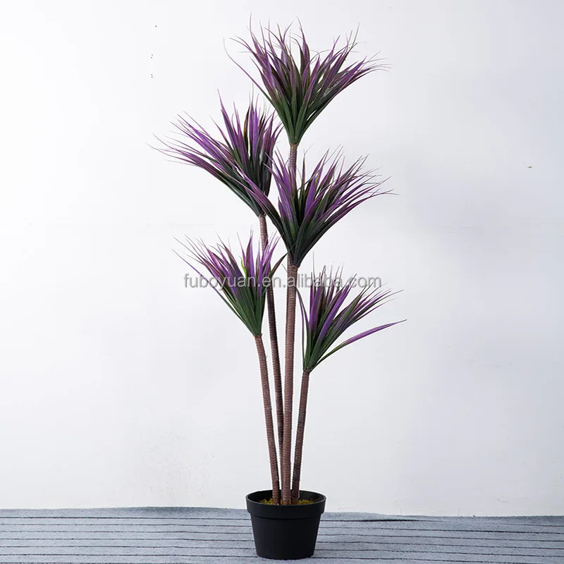 S02664 Indoor tree living room Decor Landscape Plant Tree Sago Cycas Trees Artificial Dracaena Plants artifical plants indoor