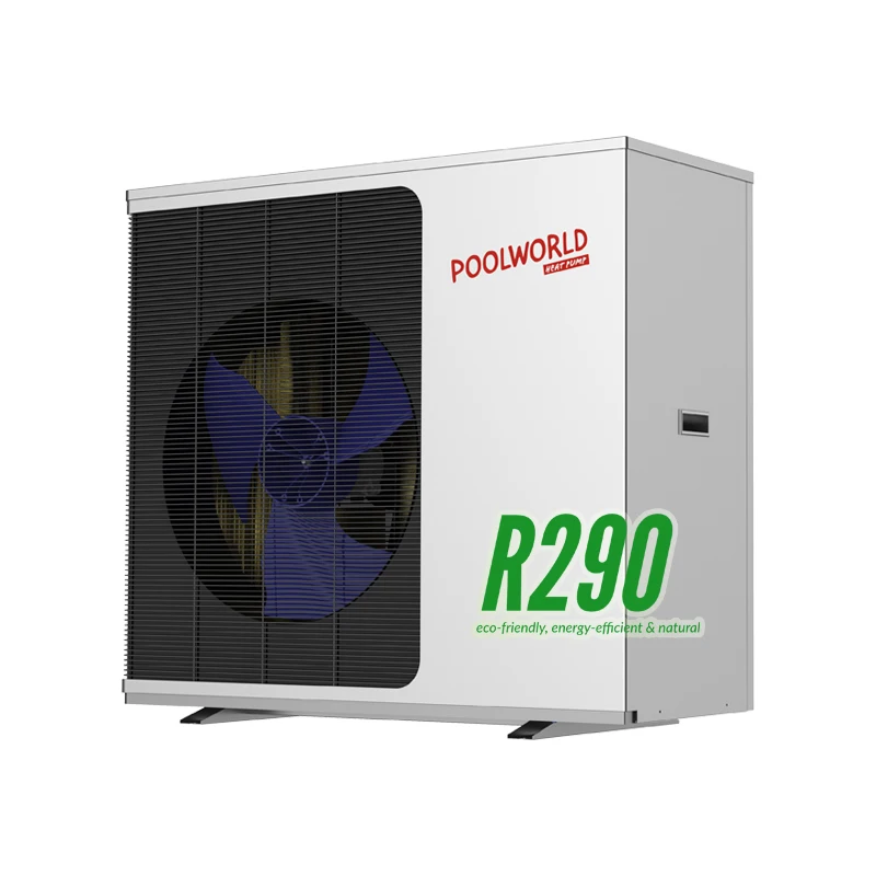 POOLWORLD инверторный тепловой насос R290 пропановый воздушный 16 кВт для домашнего отопления