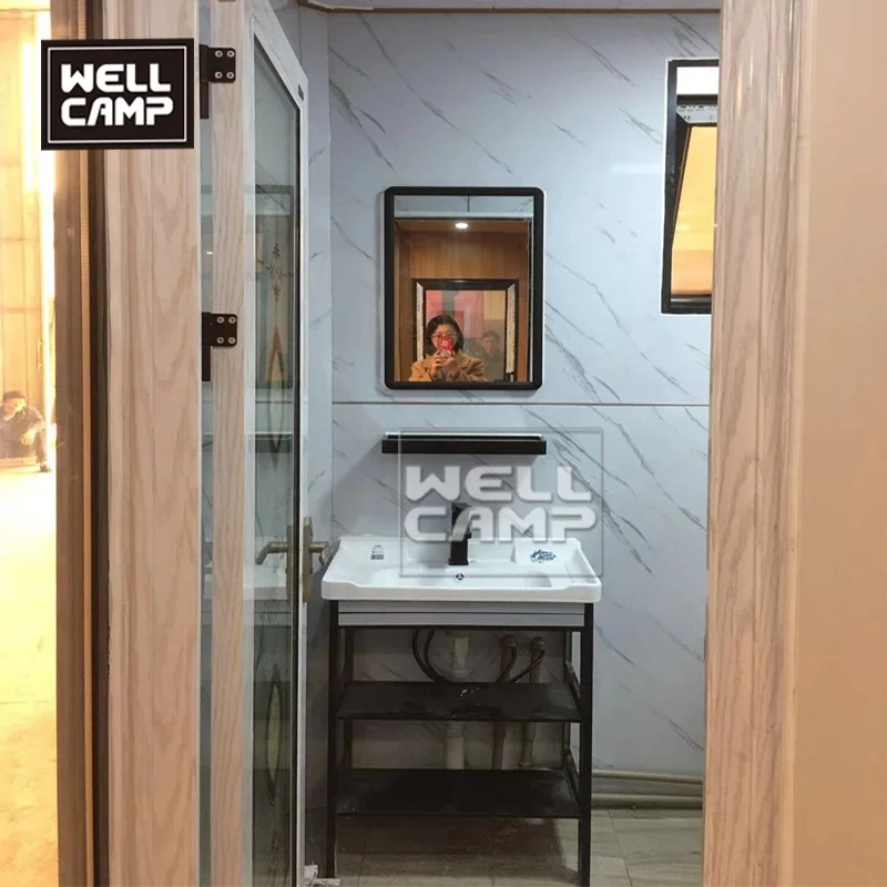 Luxury prefab flat pack container villa environmentally friendly modular homes finished container house design