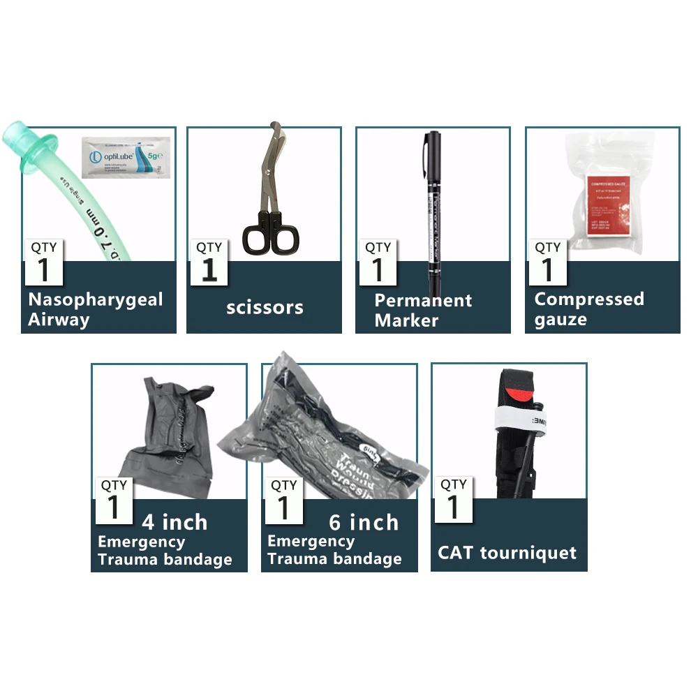 Three Generations Of Outdoor Individual First Aid Kit Tactical Tool Pouch Multi-purpose Modular Utility Bag