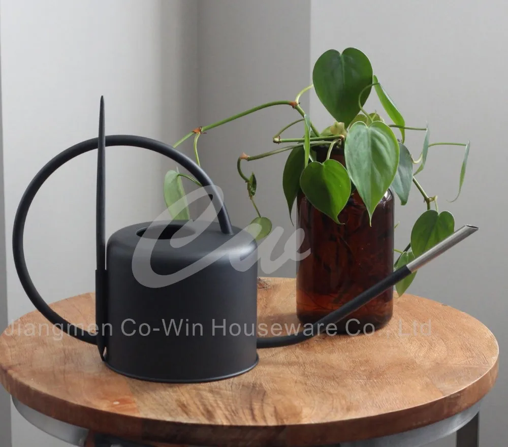 Outdoor Square Garden Park Backyard Courtyard Planting Metal Oval Watering Can