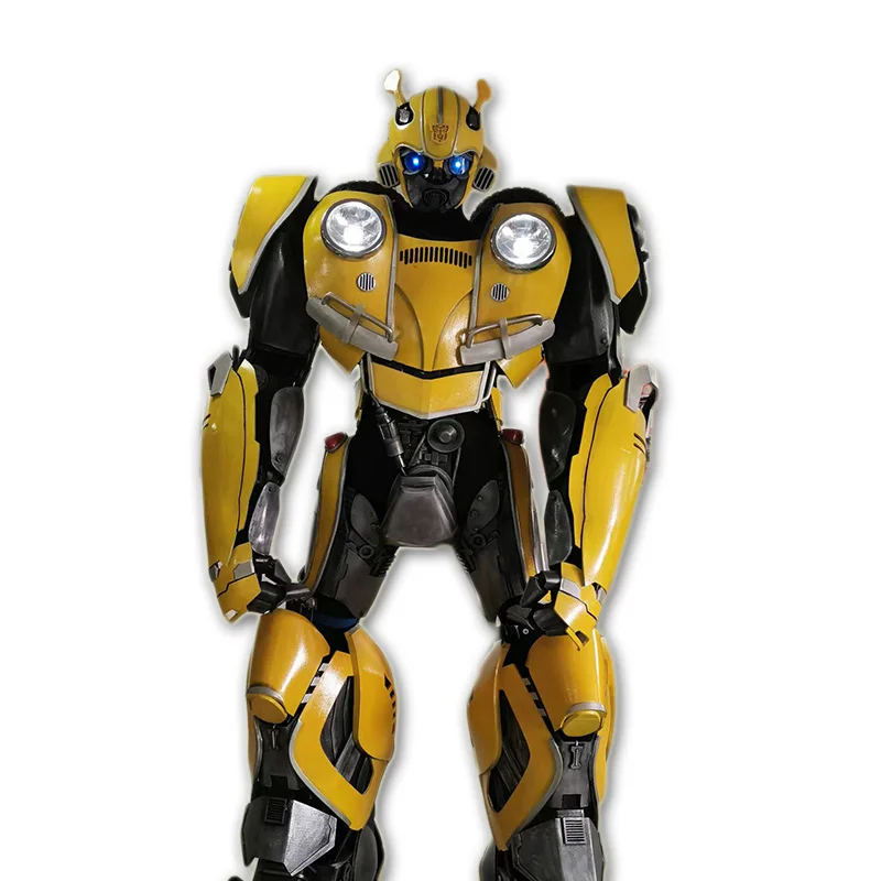 Adults Robot Costume Cosplay Costume LED Robot Prime