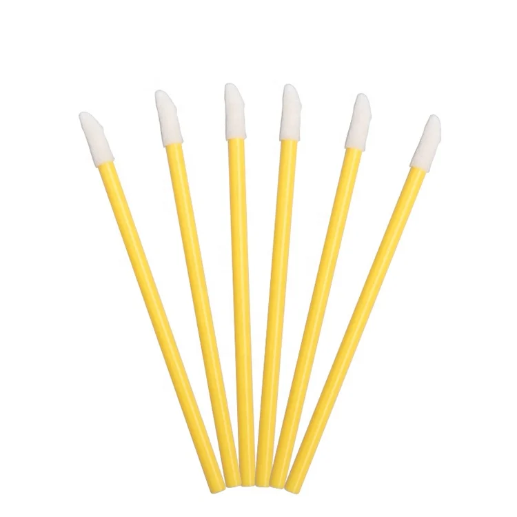 Manufacturer flocking disposable lip brush lip gloss brush lip brush applicator