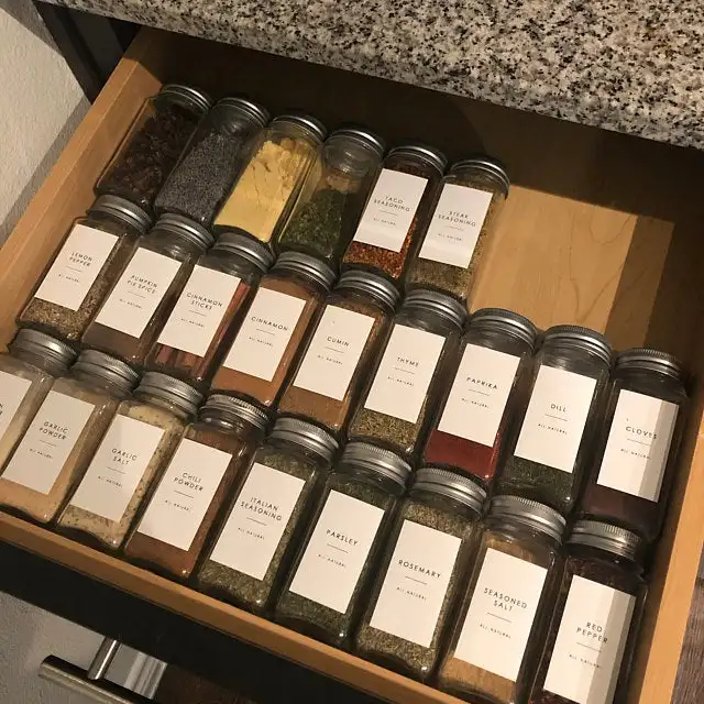 Wholesale Herb Seasoning Pantry Labels Kitchen Labels