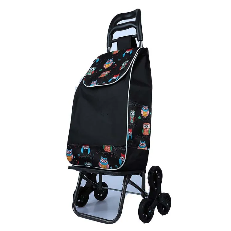 
 Портативный Супермаркет Складной продуктовый реклама на заказ двухколесная сумка тележка оптовая продажа  