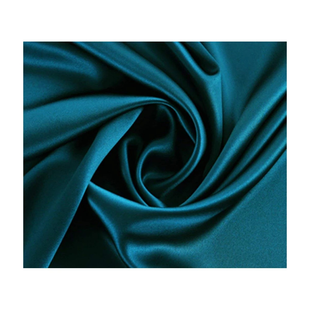 
Natural Mulberry raw Silk Fabric Charmeuse OEKO-TEX100 Pure Silk Fabric Plain Dyed 