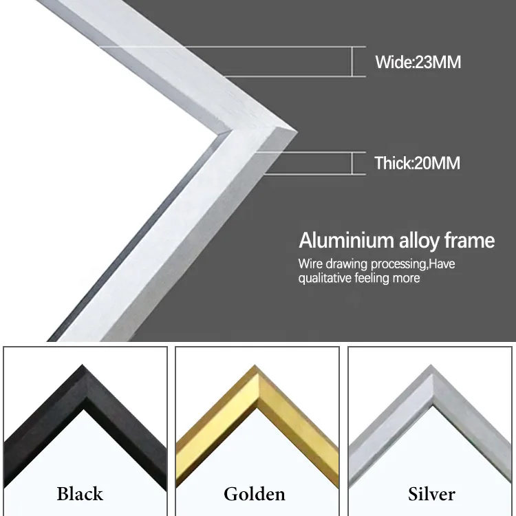 Large size touch Screen Backlit Led Bath Mirrors Smart Antifog Vanity Wall Mounted Rectangle Glass Bath Mirror With Led Light