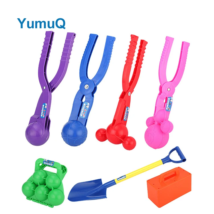 YumuQ Hot Sale Kids Plastic Popular Winter Snow Toy Ball Maker for Round Ball With Multi-coloured
