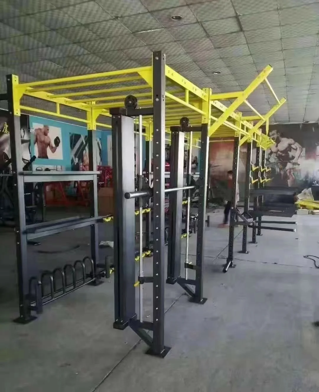 Factory Price Fitness Equipment Gym Machine Cross Training Rack Comprehensive Training Rack Gym Equipment for Sale