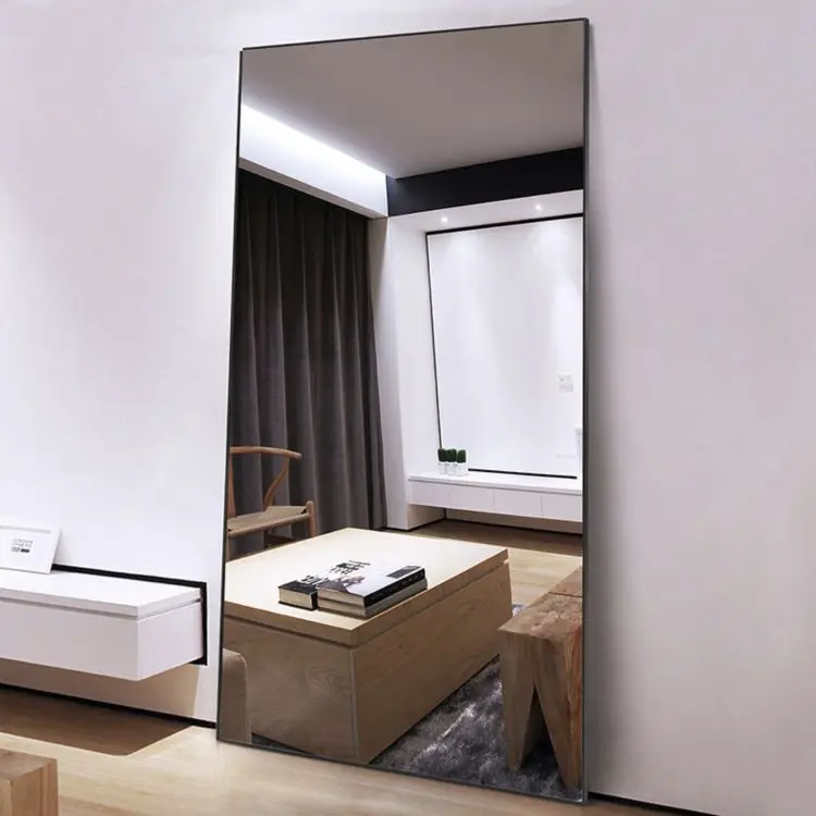 salon station Framed Full Length Dressing Floor Standing Mirror