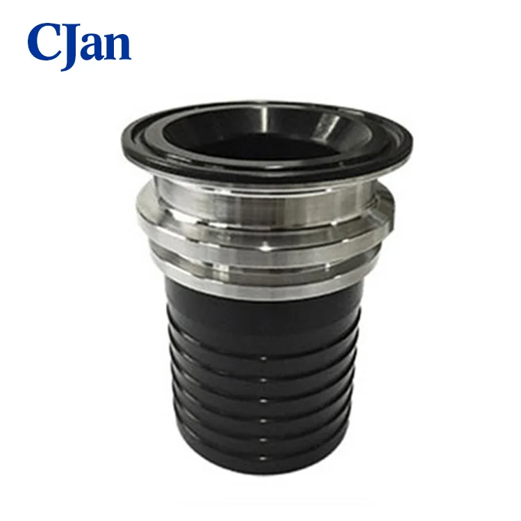 Антистатический шланг PFA с тройным зажимом, фитинги для шлангов с подкладкой FEP