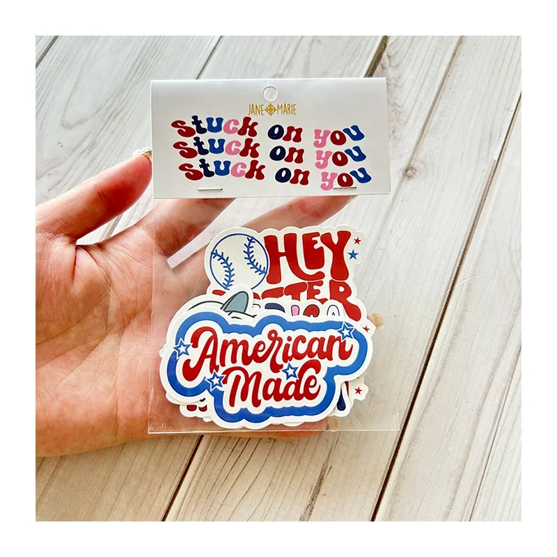 Hot sale Waterproof Adhesive 3D Anime Cartoon Stickers Custom Printing Logo Label Sticker Packs for Promotion