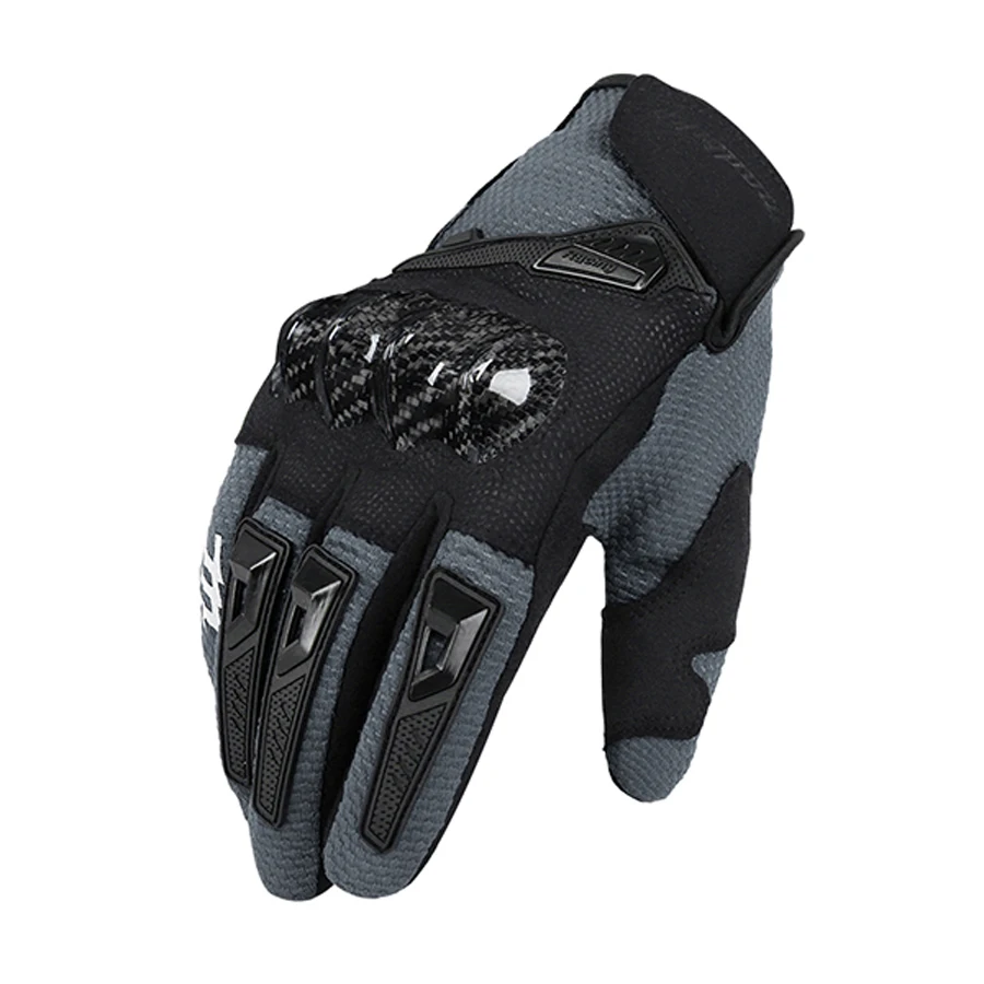 Breathable Hand Safety Protective Full Finger MAD-66 Motorcycle Racing Gloves For Adults