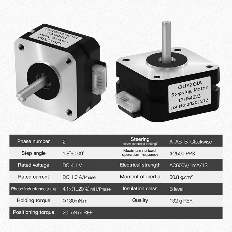 TWOTREES Can be customized stepper motor 17HS4023 CNC hybrid nema 17 stepper motor manufacturer