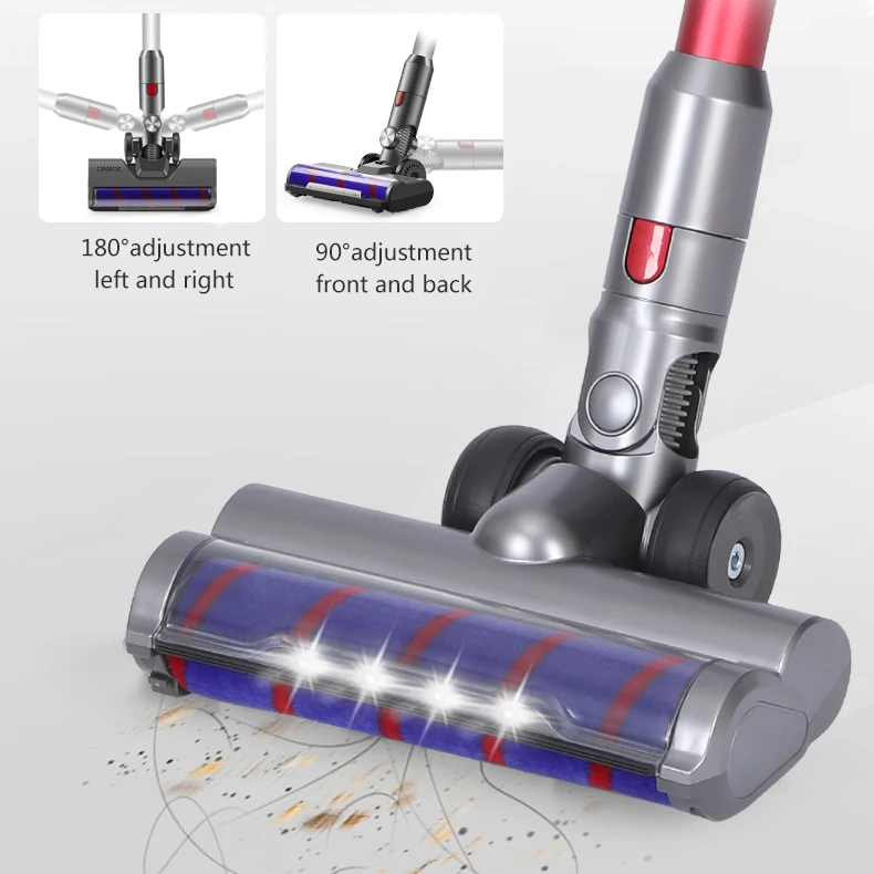 DC/BLDC 25Kpa Strong Suction Wireless Portable Vacuum Cleaners 400W cordless Vacuum aspiradora a vapor