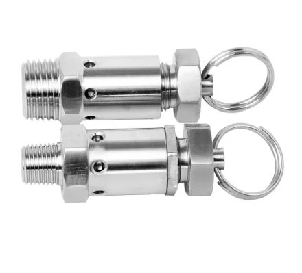 High Quality Air compressor parts Stainless steel safety valve relief valve