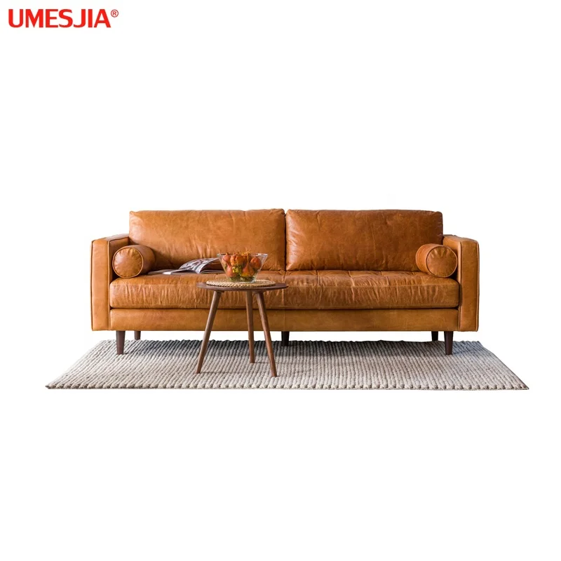 Modern  Living Room Sofa Synthetic  leather sofa set 3 seater