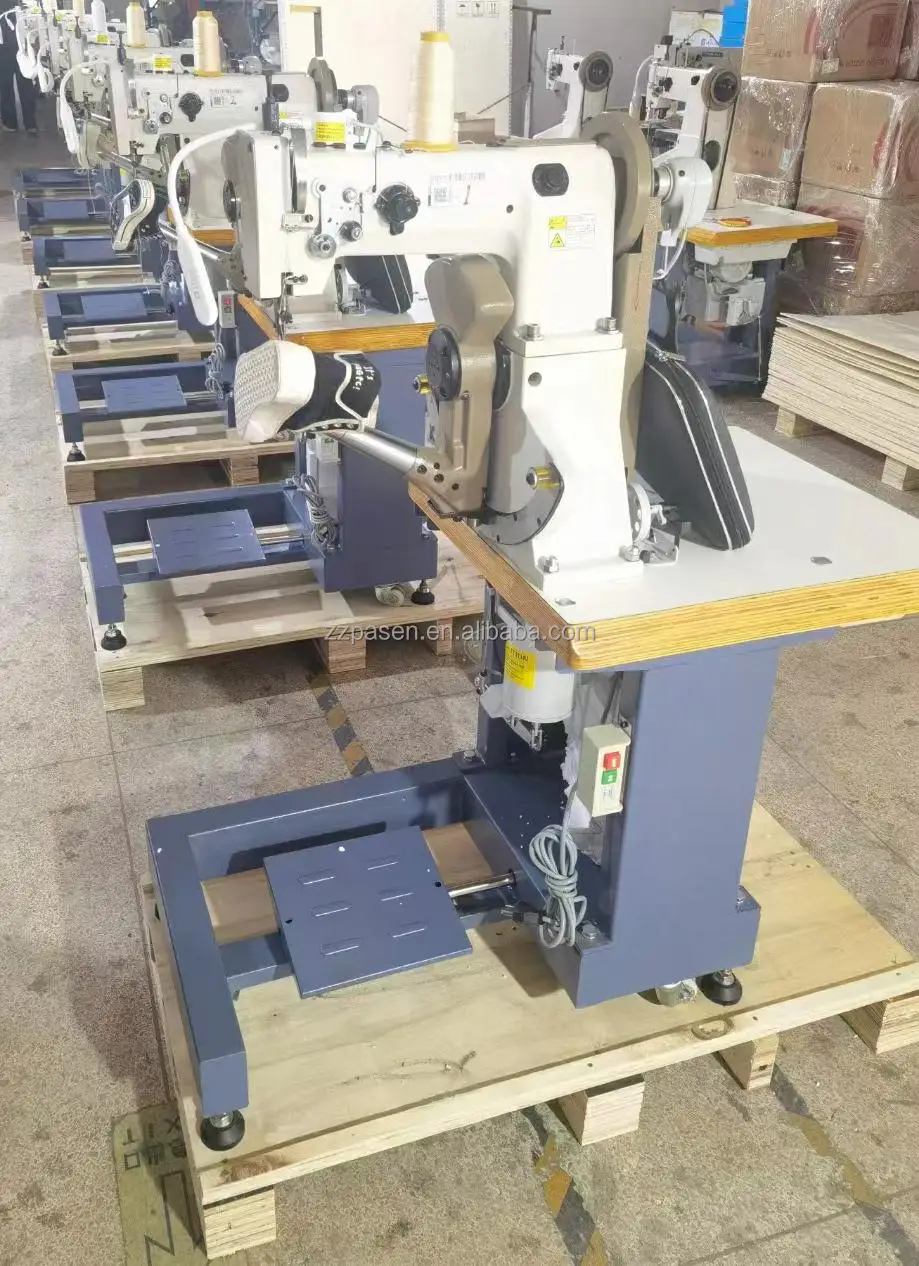 Single Needle Heavy Duty Cylinder Bed Sandal Shoe Sewing Machine