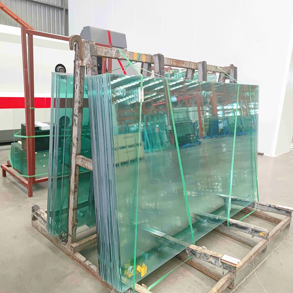 Tempered laminated glass roof skylight awning ceiling security toughened sandwich glass panel reflective glass laminated