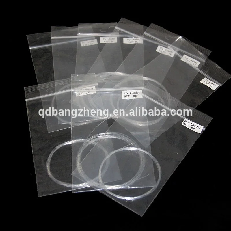 9ft 0x-7x Nylon Fly Fishing Tapered Leader Fly fishing line tapered leader