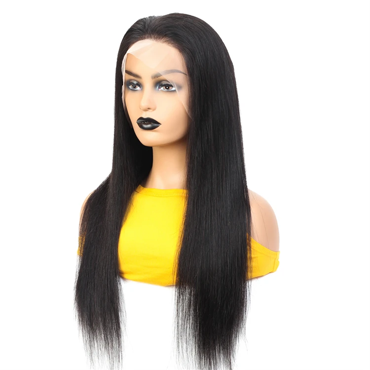 Mink Brazilian Cuticle Aligned Hair Hair Vendors Full Lace Human Hair Wig