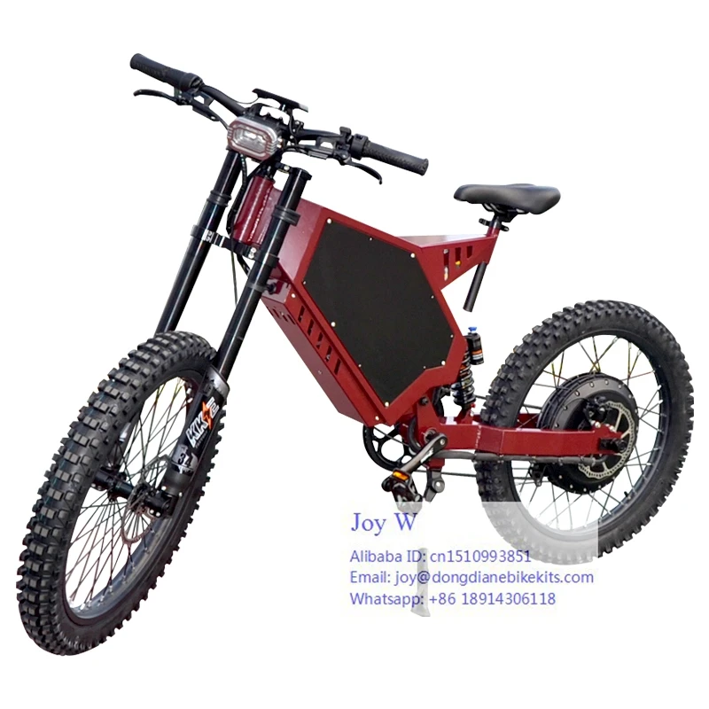 Drop Shipping горный шоссейный толстый велосипед 8000 Вт Быстрый старт St ealth Bomber Dirt Ebike электрический с большой скидкой