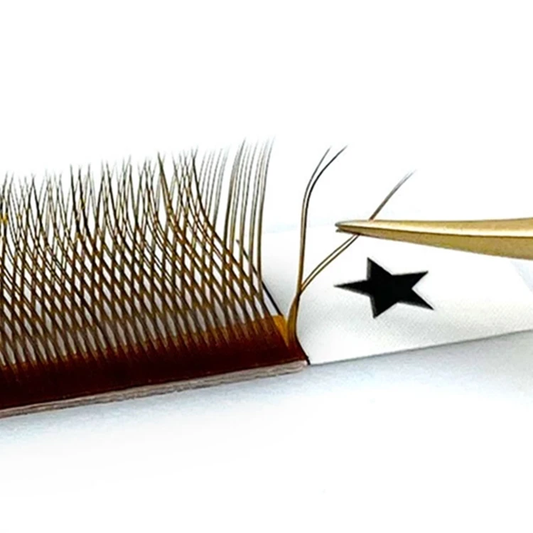 Y Shape yy Lash Extension 0.05 0.07mm 8-15mm Double Tips Black Brown yy Volume Eyelashes Extensions