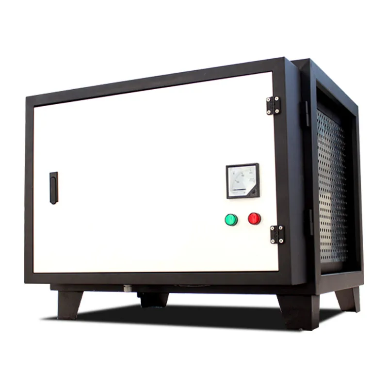 cooking oil exhaust catering fume purifier honeycomb electrostatic filter