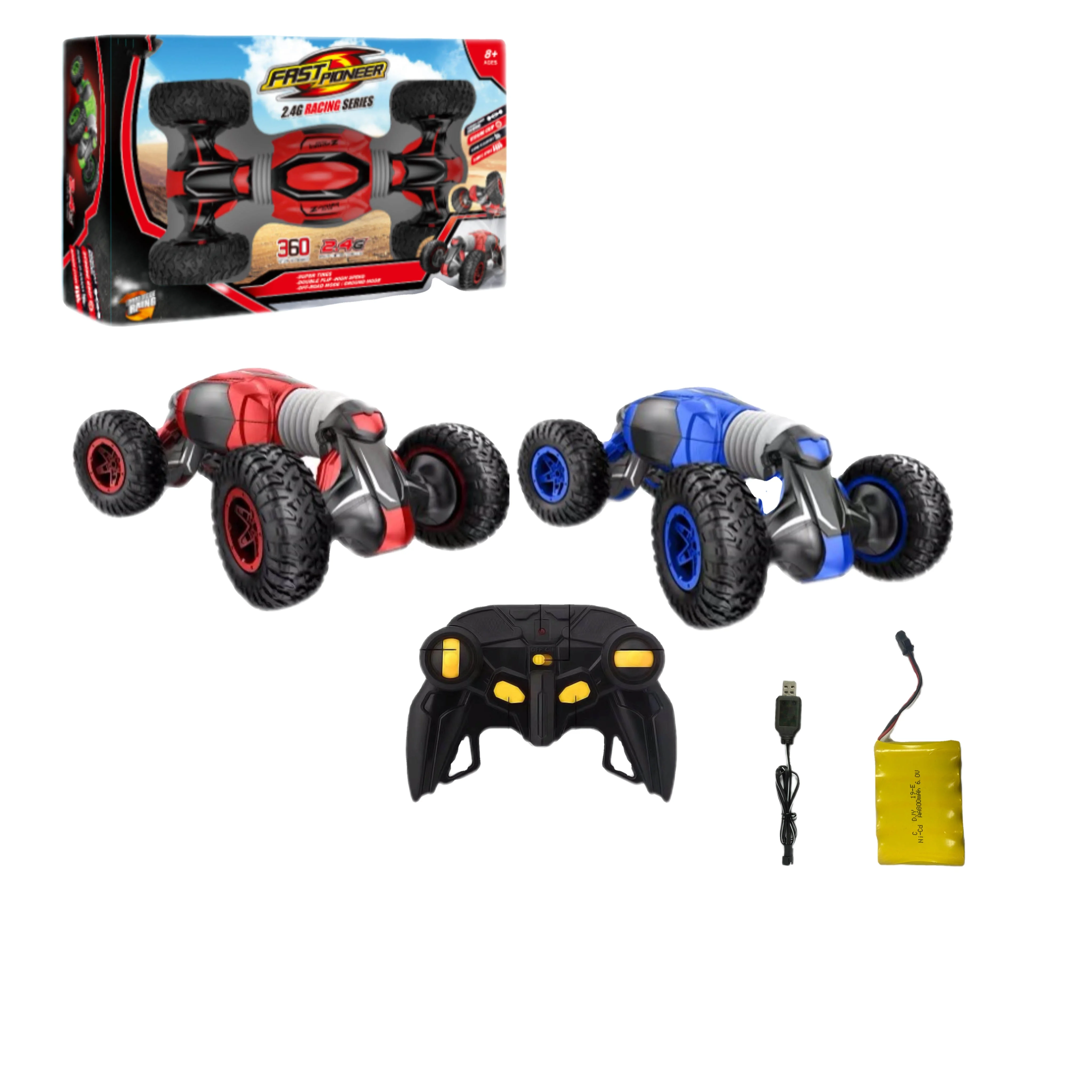 1:14 Big Gesture 4WD rc car off-road vehicle Stunt car twisting kids toy electric climbing remote control car