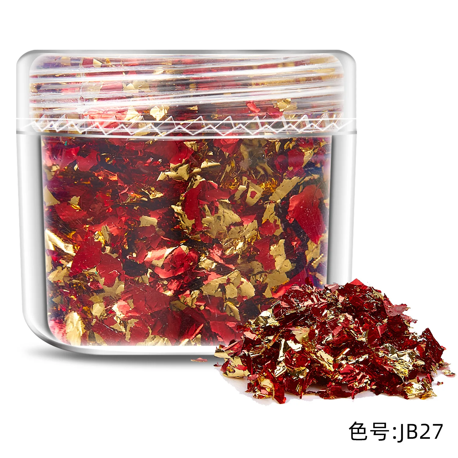 Хлопья из серебряной фольги 30 бутылок