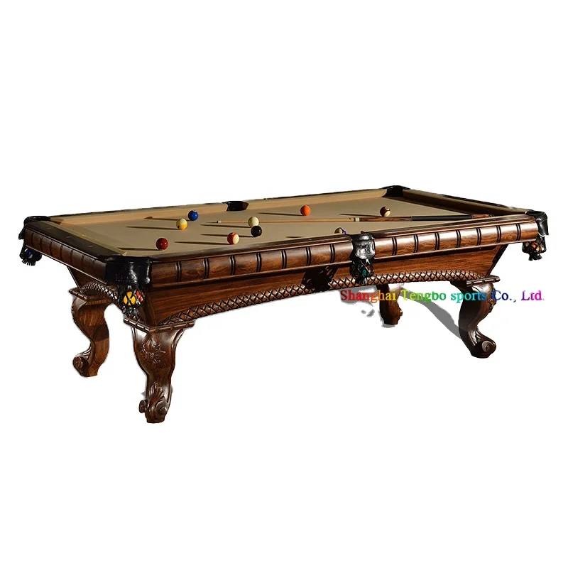 Solid wood cheap billiards table price for sale