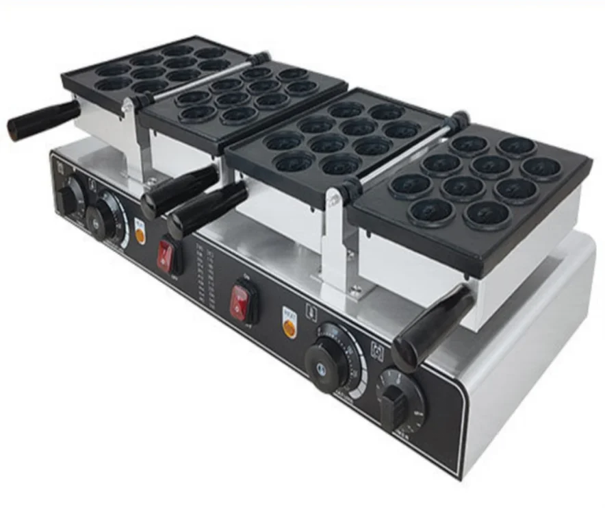 Electric Walnut Waffle Multi Snack Machines Double Head Walnut Cookie Maker And Walnut Shaped Cake Manju Waffle Maker Machine