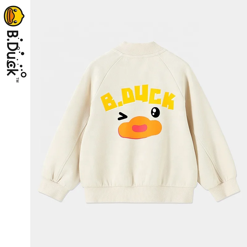 B.Duck Customized Child Coat Comfortable Warm Knitting Coat