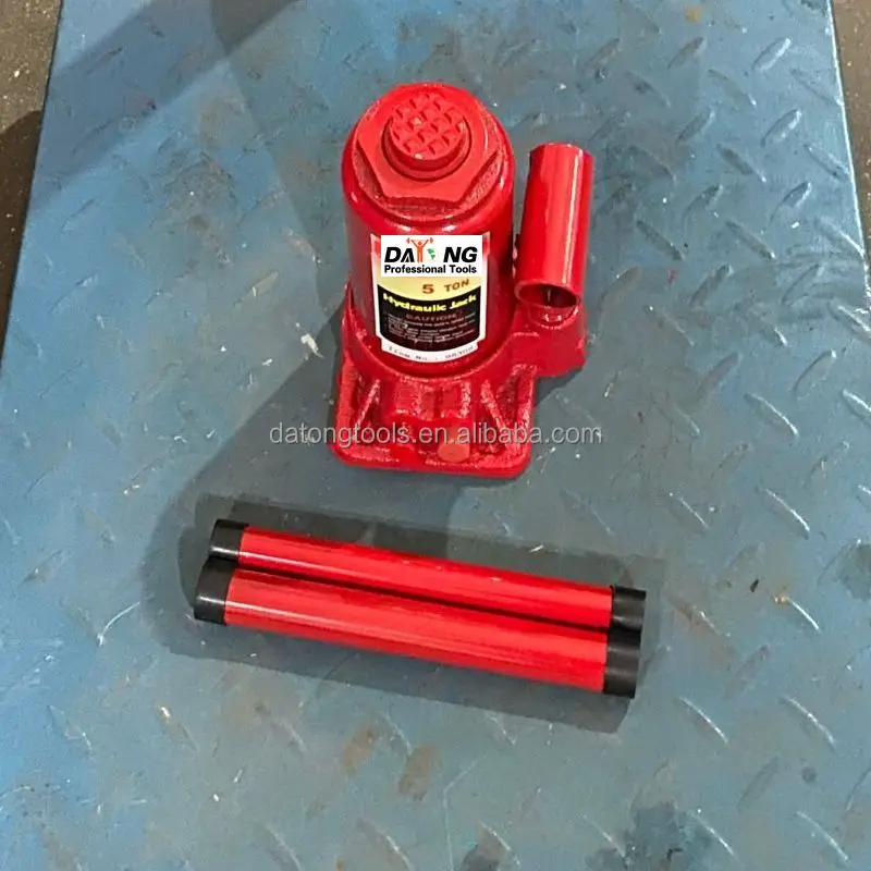 Datong Auto Lifting Tools 6Ton Steel Hydraulic Bottle Jack with Safety Valve