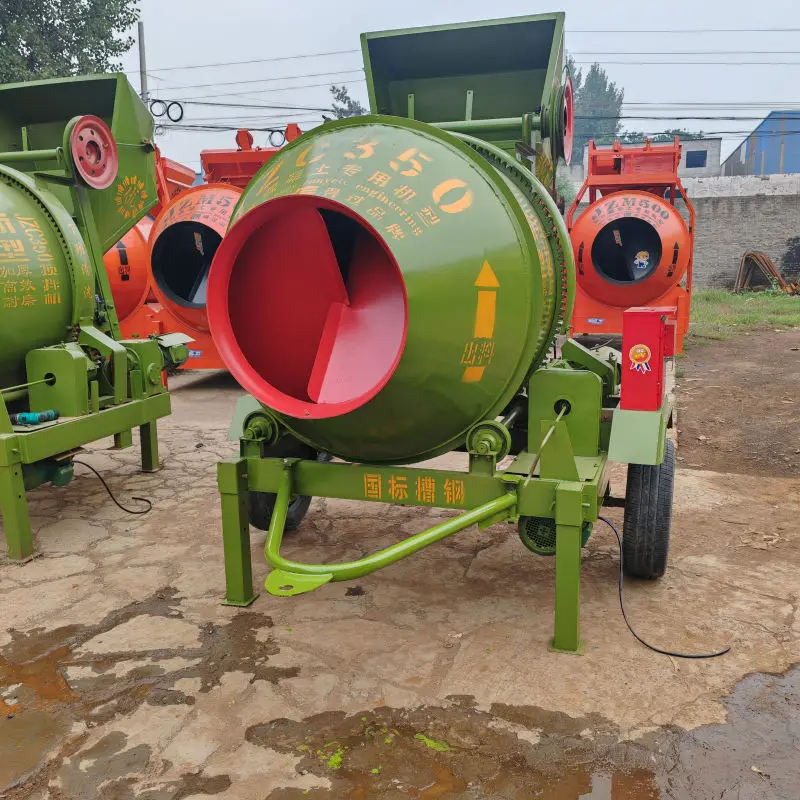 Multi-functional New Design Professional Concrete Mixer Diesel Large Concrete Mixer For Sale