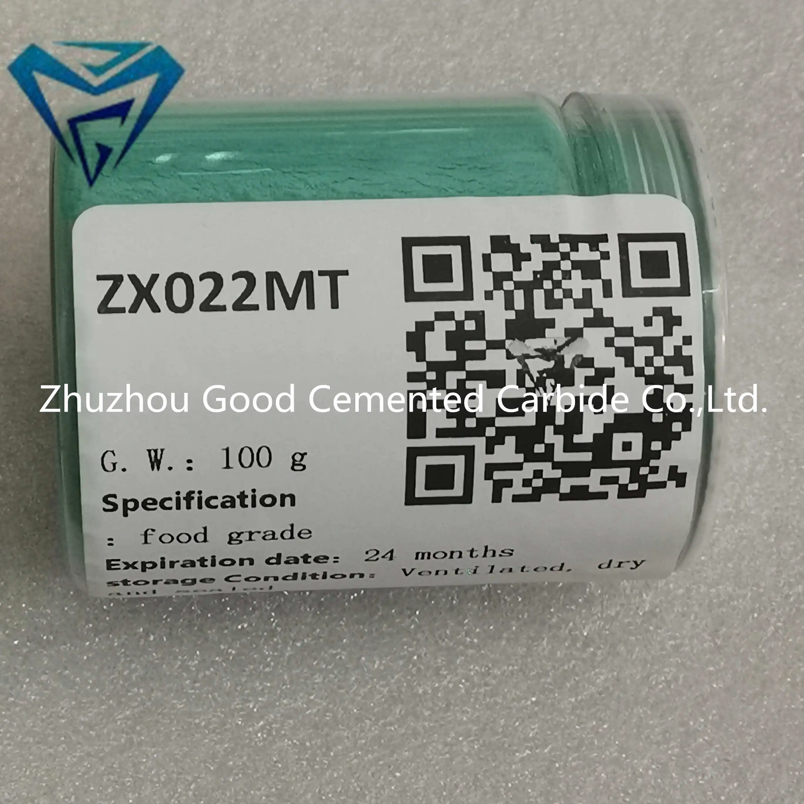 Chinese factory direct supply candy coating blue green canned powder