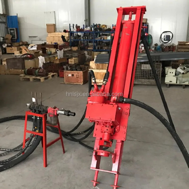 Low price mine usage manual dth drilling rig machine