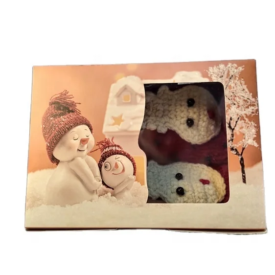 Factory direct commercial customized  package folding paper box Hot selling New Design Christmas  Gift Boxes for packaging