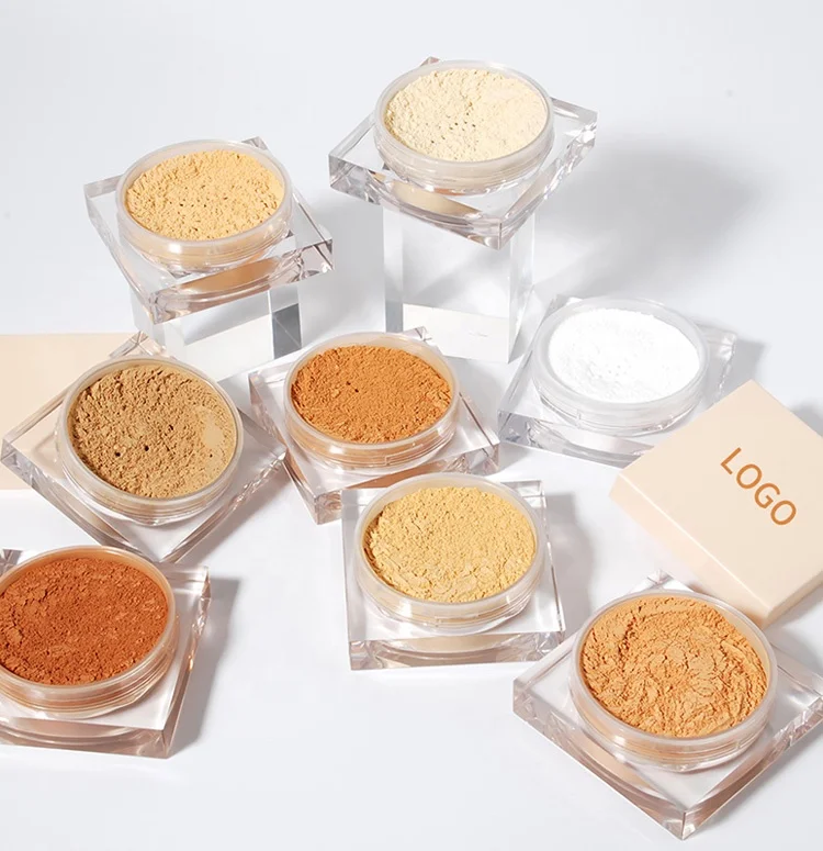 11 видов цветов оптовая продажа без логотипа полупрозрачная матовая отделка пудры основы свободные макияж установка рассыпчатая