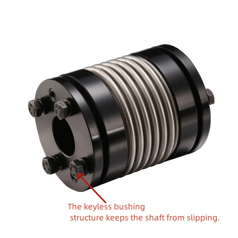 DRZ ss Bellows Coupling Drive Shaft Coupling Metal Bellows Couplings For Power Transmission
