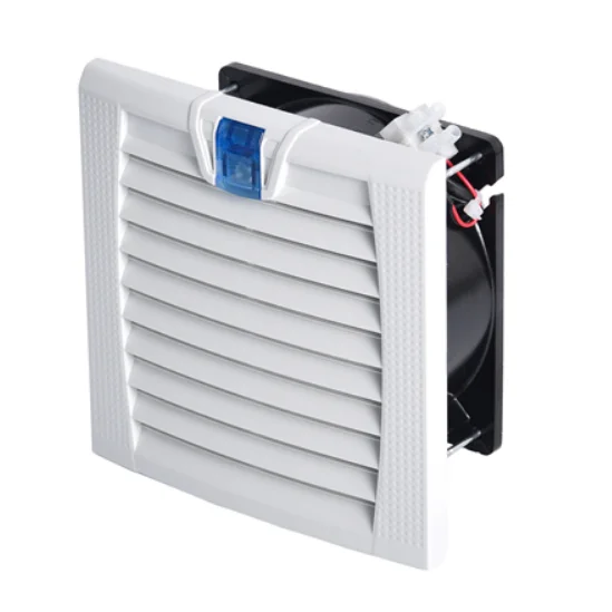 Factory directly  IP54 148mm 230VAC Industrial Panel Cabinet Ventilation Enclosure fan with filter