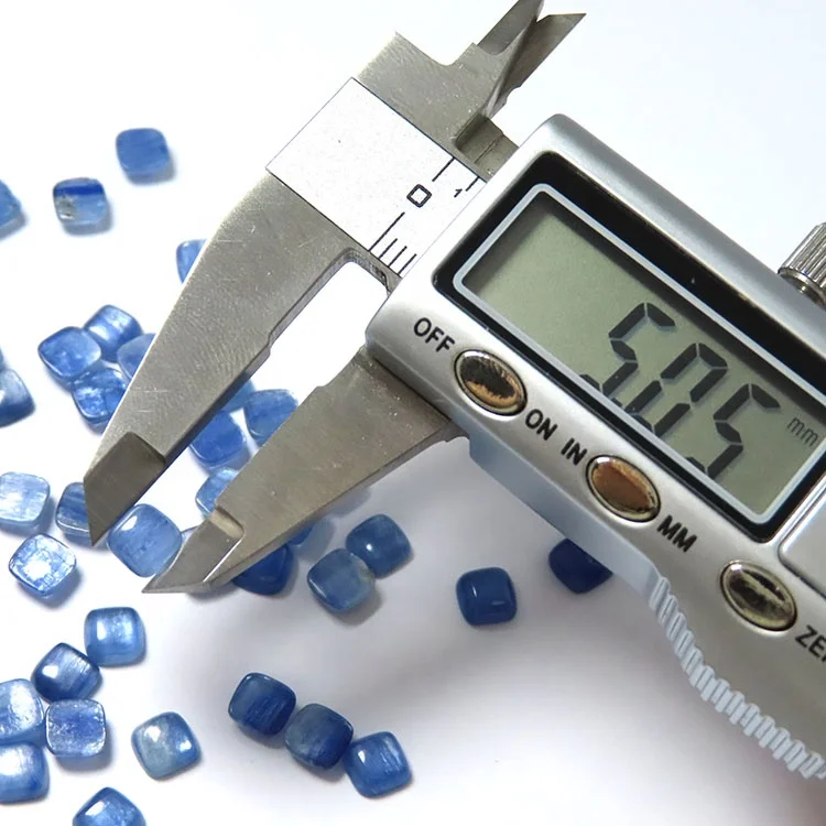 Good quality 5mm natural loose gemstone kyanite gemstones blue kyanite beads gems for jewelry making