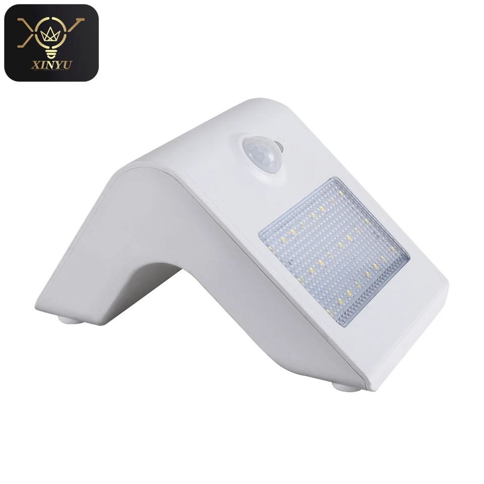 Led outdoor solar post light 3W ABS 3000K/6500K waterproof Light outdoor garden waterproof garden light led