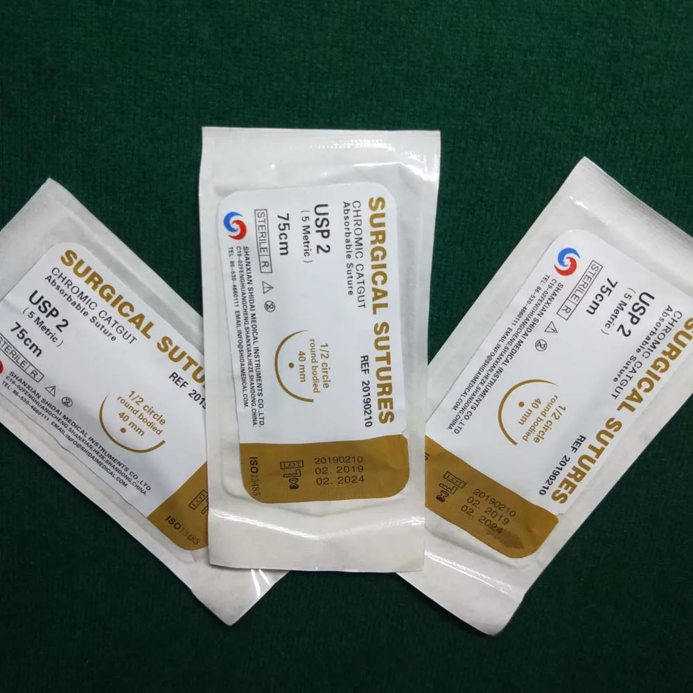
Disposable Polyglactin 910 surgical suture 