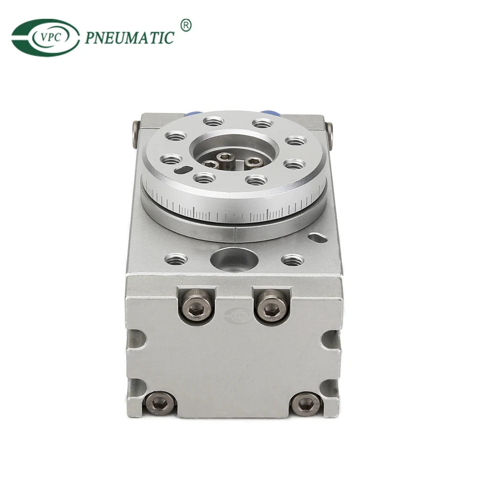 SMC type MSQ Series 90 180 Degrees Swing Solid Aluminum Pneumatic Rotary Table Actuator Cylinder