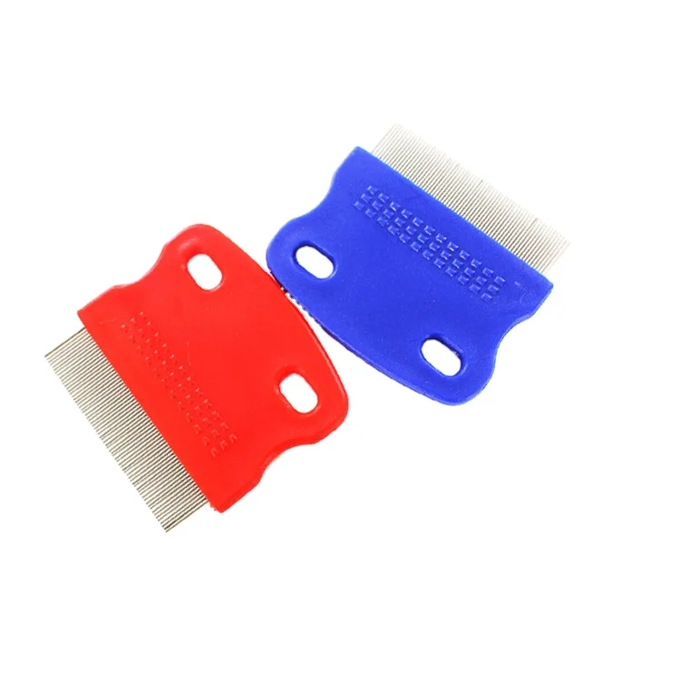 2022 NEW Arrival Pet cleaning stainless steel lice comb flea and tick comb for small dogs
