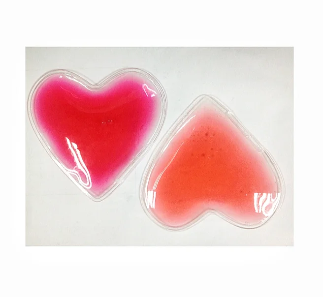 Ледяные пакеты в форме сердца/Мгновенные холодные гелевые подкладки/многоразовые